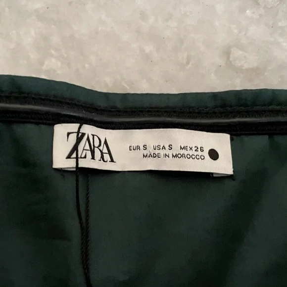 Zara Topstitched Midi Dress - Picture 12 of 17